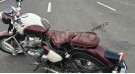 For Royal Enfield Classic 650 Genuine Leather Front and Rear Seat Antique Brown - SPAREZO